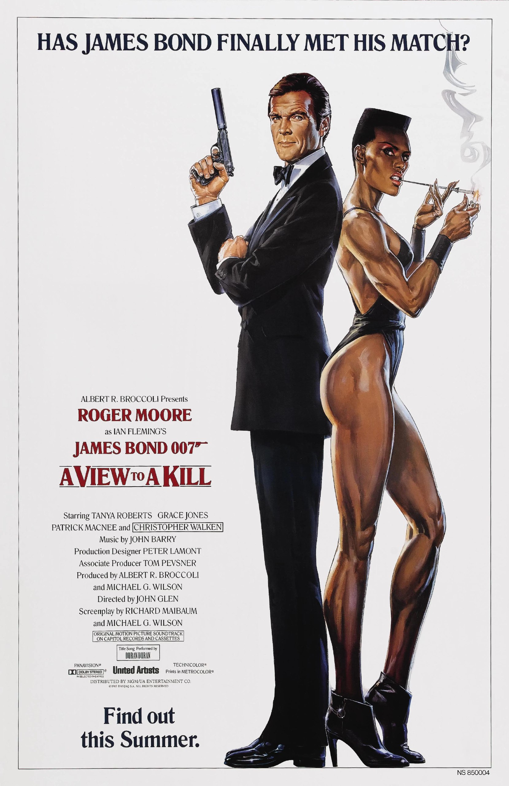 A View to a Kill movie poster
